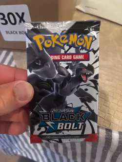 Lot Of 30 Pokemon Black Bolt Booster Pack Packs Pokemon S&V TCG Fast Shipping!!! - Image 2