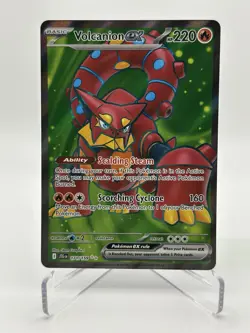 Volcanion ex 171/159 Full Art Ultra Rare Pokemon Sv09: Journey Together NM - Image 1