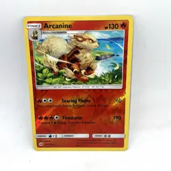 Arcanine 22/149 SM Base Set Reverse Holo Pokemon TCG - Image 1