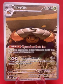 Pokemon Crustle 186/182 Sv10: Destined Rivals✨ - Image 1