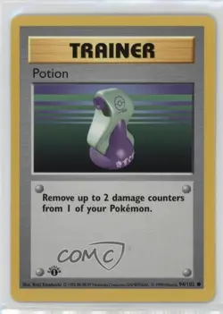 Potion Shadowless 1st Ed. Pokemon Base Set #94 1999 - Image 1