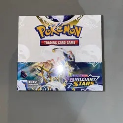 Pokemon TCG Sword & Shield Brilliant Stars Booster Box 36 Packs SEALED - Image 1