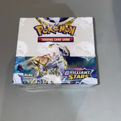 Pokemon TCG Sword & Shield Brilliant Stars Booster Box 36 Packs SEALED - Image 2