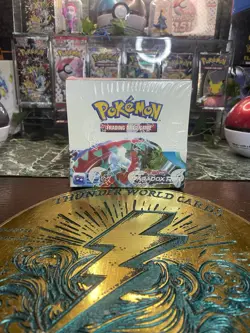 POKEMON: PARADOX RIFT BOOSTER BOX (FACTORY SEALED IN HAND) BRAND NEW - Image 1