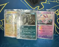 Umbreon + Jolteon + Sylveon Pokemon Prismatic Evolutions Pokeball Reverse Holos - Image 2