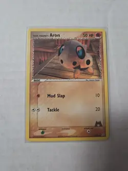 Team Magma's Aron EX Team Magma vs Team Aqua 58/95 Pokemon TCG - Image 1