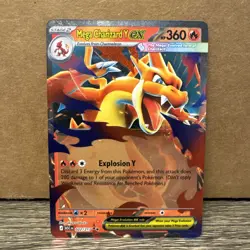 Pokemon Mega Charizard Y Ex Mega Evolutions Ascended Heros 022/217 - Image 1