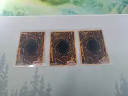 3X Yugioh Buster Blader RA04-EN115 1st Edition Platinum Secret Rare - Image 2