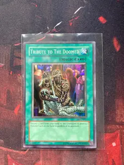 Tribute of the Doomed - Yugioh - Metal Raiders - MRD-057 - MP - Image 1
