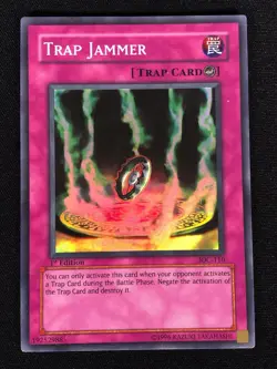 Yugioh Trap Jammer IOC-110 1st Super (MP) - Image 1