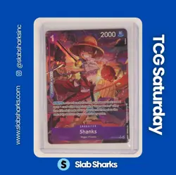 2025 ONE PIECE CARRYING ON HIS WILL #OP13-065 SHANKS ALTERNATE ART - Image 1