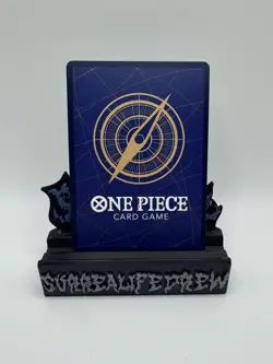 One Piece Card Game Trafalgar Law Alt Art The Azure Sea's Seven Foil OP14-009 - Image 2