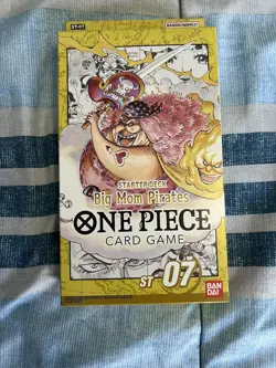 Big Mom Pirates One Piece TCG English Starter Deck ST-07 New Sealed - Image 1
