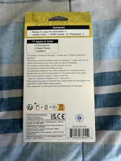 Big Mom Pirates One Piece TCG English Starter Deck ST-07 New Sealed - Image 3