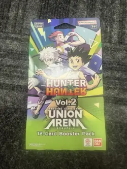 UNION ARENA TCG HUNTER X HUNTER VOL. 2 BOOSTER 1 SLEEVE PACK - Image 1