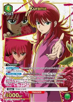 Kurama Alternate Art Foil - UE13BT/YYH-1-104 NM - Union Arena - Image 1