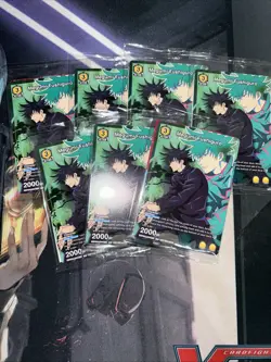 Union Arena Participation Sealed Promo Pack Megumi Fushiguro Card Set English! - Image 1