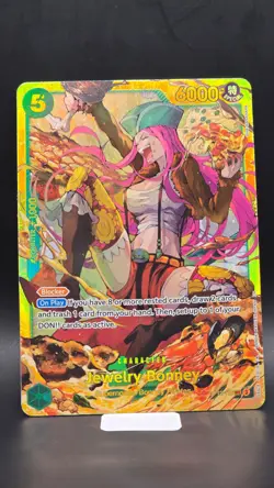 Jewelry Bonney OP12-118 SEC - One Piece TCG - English Card Secret Rare - Image 1