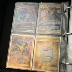 Pokemon TCG Holo Foil Full Art trainer vmax v gx card lot binder - Image 3