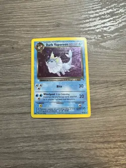 Pokemon TCG Card English Legendary Collection Dark Vaporeon 9/110 Rare Holo - Image 2