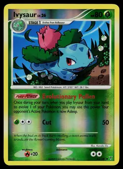 Pokemon Card - Ivysaur Supreme Victors 62/147 Uncommon Reverse Holo - Image 1