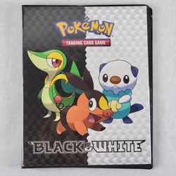 POKEMON Trading Card BLACK & WHITE 4-Pocket Binder 10 Page Album 2011 Ultra-Pro - Image 1