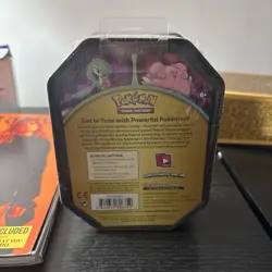 Pokemon Strong Bond Tin Blissey Standard Card Storage Case Multicolor - Image 1