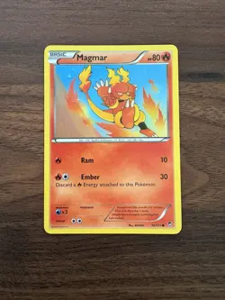 Magmar 10/111 XY - Furious Fists Regular - Pokemon Card - NM - Image 1