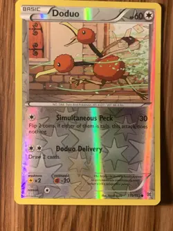 Doduo 115/162 - XY - BREAKthrough -Reversed Holo- Pokemon TCG - 2015 Common Card - Image 2