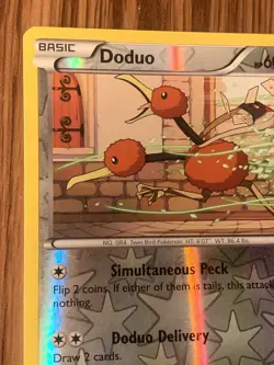 Doduo 115/162 - XY - BREAKthrough -Reversed Holo- Pokemon TCG - 2015 Common Card - Image 4