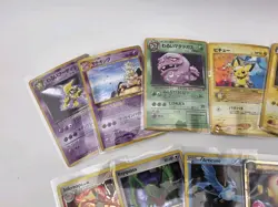 Vintage Pokemon Card Lot Holo Etc HP-Damaged Charizard Articuno Rayquaza PSA 1 - Image 4