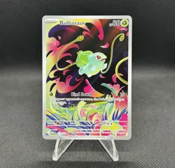Pokemon TCG Bulbasaur Mega Evolutions 133/132 Illustration Card - Image 1