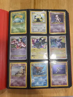 Pokemon Binder Lot Of 350 Cards! Holo/Shadowless/1st ED/E-Reader/EX/GX (HP-NM) - Image 1