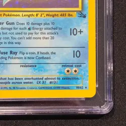Lapras 10/62 1999 Pokemon Fossil Unlimited Rare Holo CGC 8.5 - Image 5