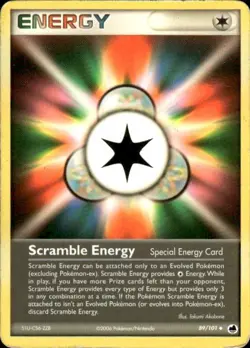 Pokemon Scramble Energy Dragon Frontiers 89/101 Light Play LP+ or Better - Image 1