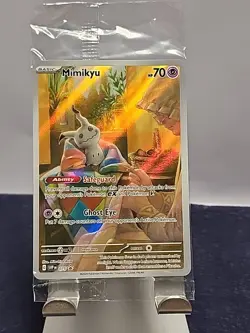 Factory Sealed Mimikyu Promo #75 Black Star Holo Pokemon Card NM/M - Image 1