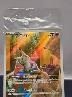 Factory Sealed Mimikyu Promo #75 Black Star Holo Pokemon Card NM/M - Image 4
