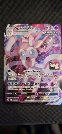 Pokemon Sylveon VMAX 075/203 Play! Series 1 Prize Pack Stamped NM - Image 1