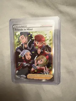 Friends in Hisui Crown Zenith Holo Ultra Rare Pokemon TCG Card 148/159 - Image 1