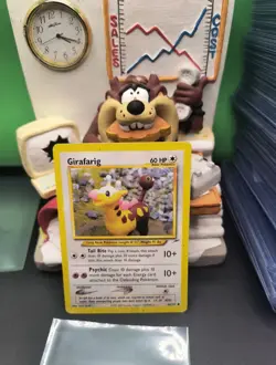 Girafarig 66/105 Common Neo Destiny Unlimited Pokemon MP 2002 Vintage WOTC - Image 1