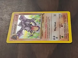 Pokemon TCG Aerodactyl Fossil 1/62 Holo Unlimited Holo Rare - Image 2