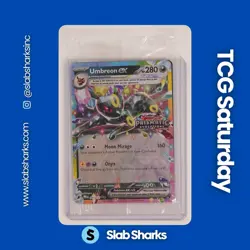 2025 POKEMON PRISMATIC EVOLUTIONS #060/131 UMBREON EX STAMPED SURPRISE BOX PROMO - Image 1