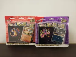 2X Pokemon Ascended Heroes Tech Sticker Collection Set GASTLY & CHARMANDER - Image 5