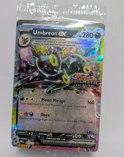 Pokemon Prismatic Evolutions Umbreon ex 060/131 Surprise Box Stamped Sealed - Image 1