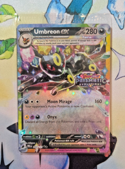 Umbreon ex #060 - SEALED Prismatic Evolutions Stamped Promo - Pokemon - Image 1