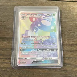 Pokemon TCG Vileplume GX (Secret)-NM 250/236 Sm-Cosmic Eclipse Full Art NM/M - Image 1