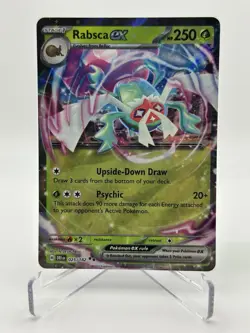 RABSCA EX 025/182 DESTINED RIVALS POKEMON (DOUBLE RARE, NM) - Image 1