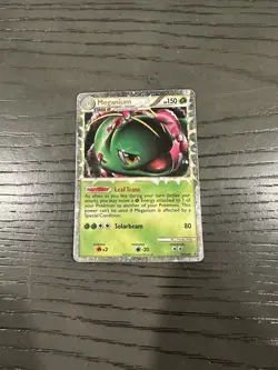 Pokemon MEGANIUM PRIME - HGSS08 HeartGold SoulSilver Promo - Image 2