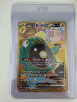 2025 Pokemon SV09: Journey Together Iono's Bellibolt ex Hyper Rare 188/159 NM - Image 1