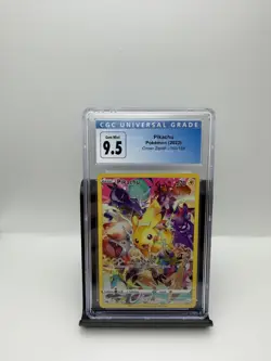 Pokemon Crown Zenith Pikachu Full Art 160/159 Secret Rare CGC 9.5 Gem Mint - Image 1